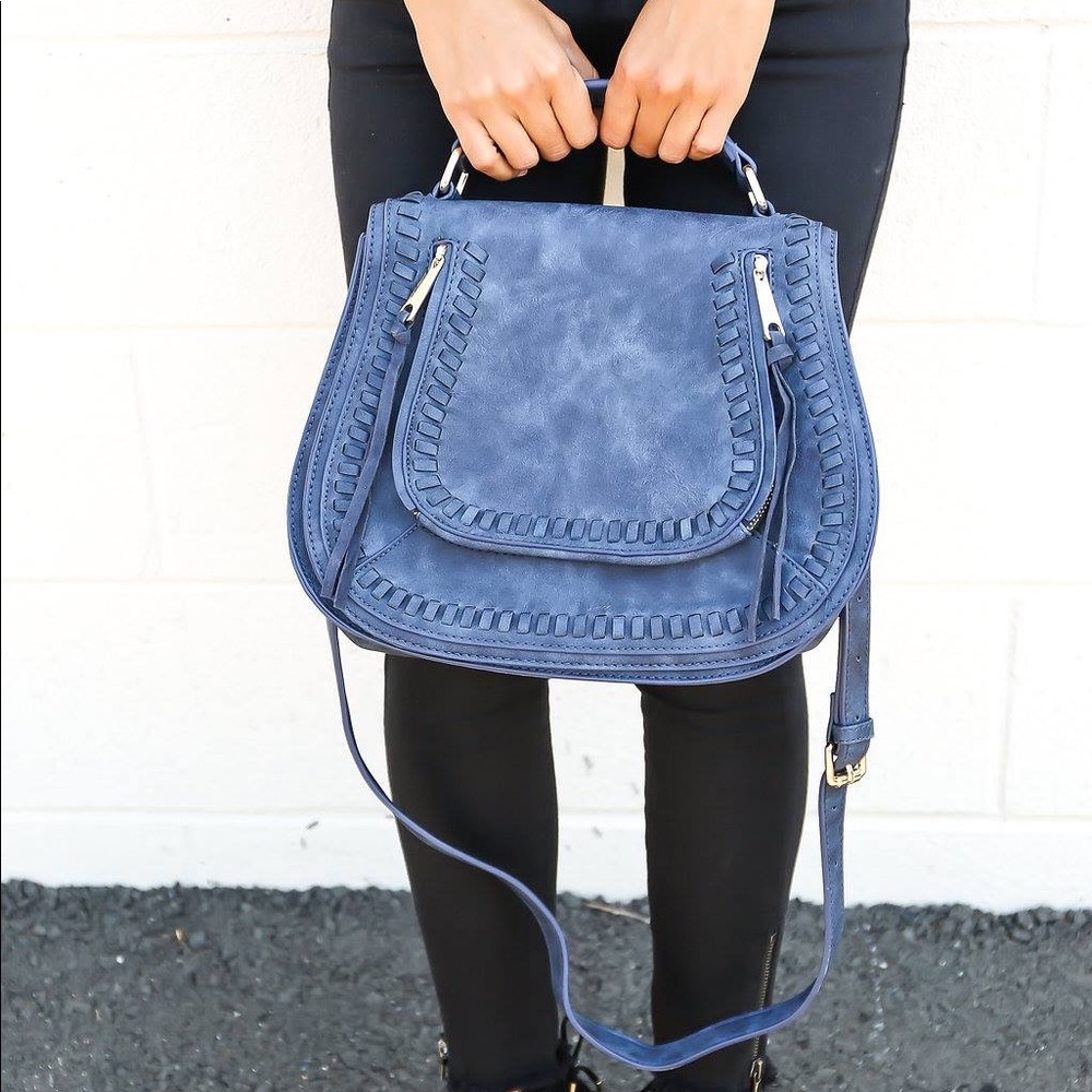 VICI Collection Highland Handbag in Midnight Blue